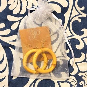 NEW Plunder Bamboo look earrings